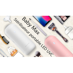 Stérilisateur UV biberon, tétines et accessoires du quotidien  - Babymax